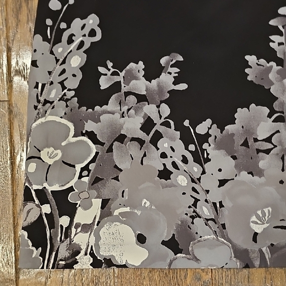 Jacob Black and Gray Floral Mini Dress - Picture 2 of 6